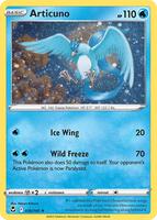 articuno pokemon go card holo - 144/165 151 - Reverse Foil Colorless Retreat Cost Articuno cards (International TCG)