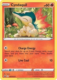 Cyndaquil - SWSH221 (Cosmos Holo)