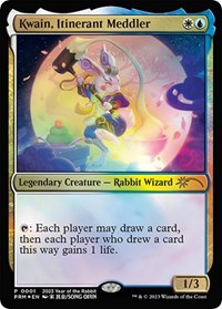 Kwain, Itinerant Meddler (Year of the Rabbit 2023) - Unique and Miscellaneous Promos - Magic: The Gathering card