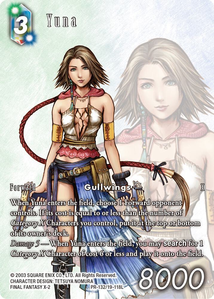 Yuna (From Nightmares Buy A Box Promo) - FF: Promo Cards - Final
