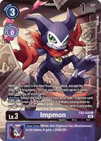 Impmon - EX2-039 (Alternate Art) - Starter Deck 14: Beelzemon