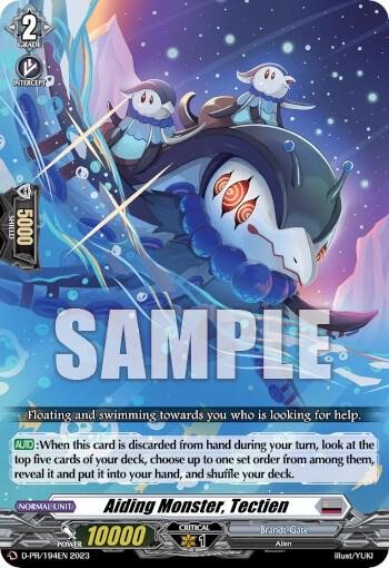Aiding Monster, Tectien