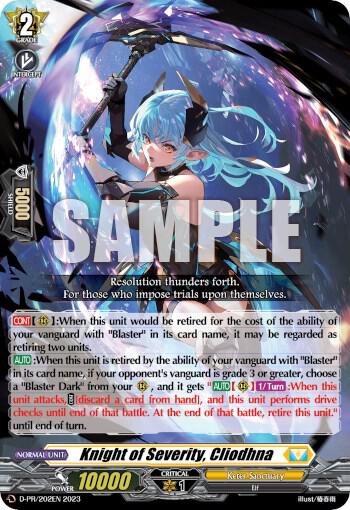 Knight of Severity, Cliodhna