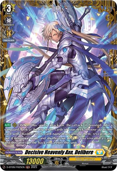 Decisive Heavenly Axe, Delibere (FR)