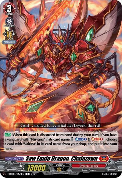Saw Equip Dragon, Chainzown