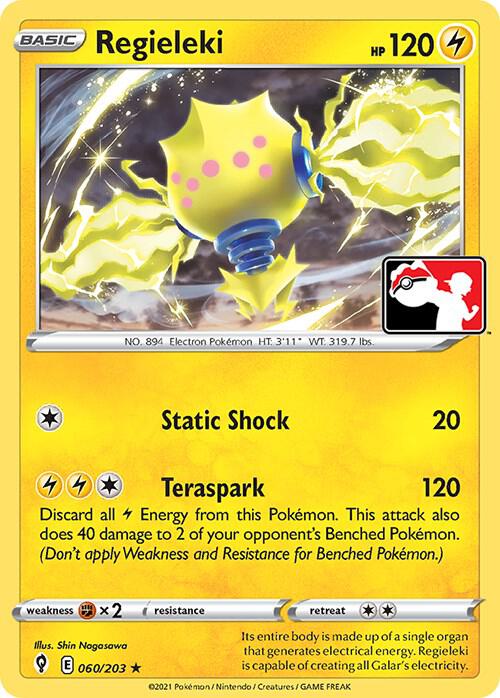 Regieleki 060/203 from Prize Pack Series Cards