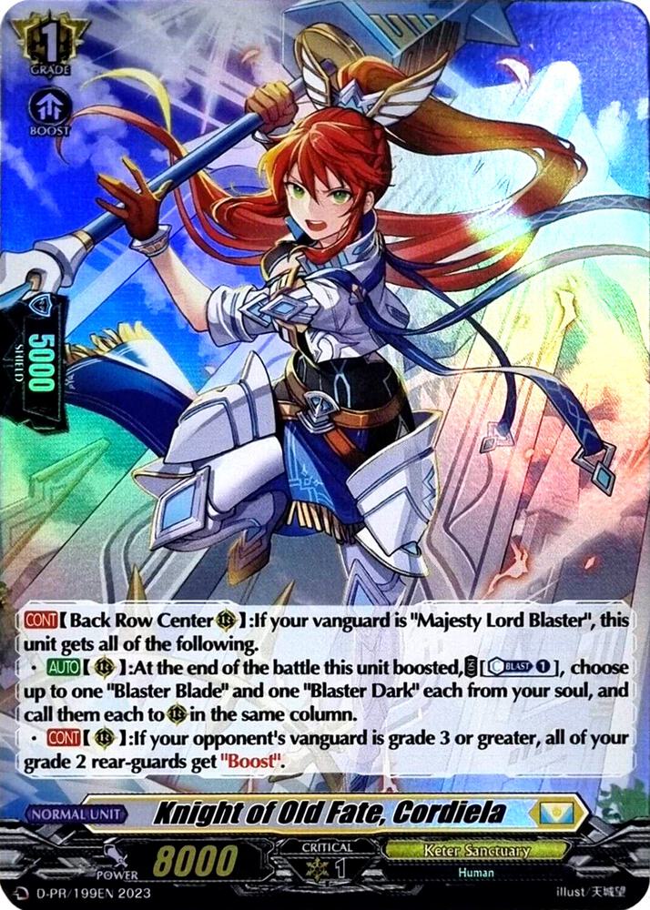 Knight of Old Fate, Cordiela (Foil) (199)