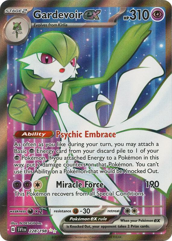 Gardevoir ex 228/198 from SV01: Scarlet & Violet Base Set