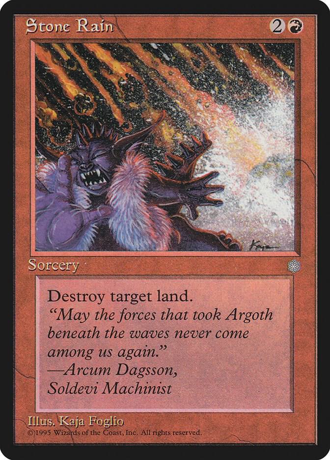 Stone Rain - Ice Age - Magic: The Gathering - TCGplayer.com