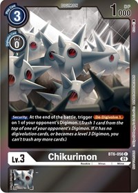 Chikurimon (Event Pack 4) - Double Diamond - Digimon card