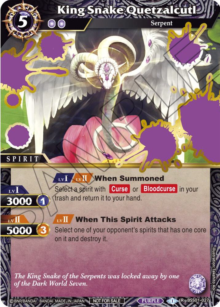 King Snake Quetzalcutl (Launch Event Finalist Set)