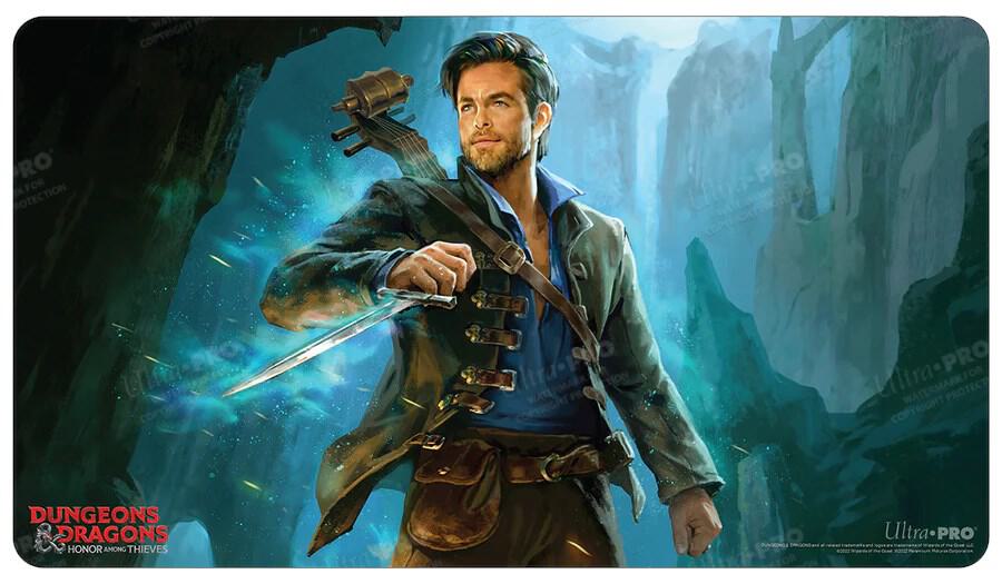 chris pine mtg card Ultra PRO - Dungeons & Dragons: Honor Among Thieves Playmat Featuring Every Mechanically Unique Secret Lair