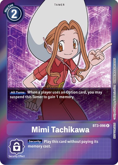 Mimi Tachikawa - BT3-096 (Event Pack 4) Release Special Booster 1.0 card price