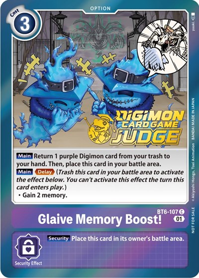 Glaive Memory Boost