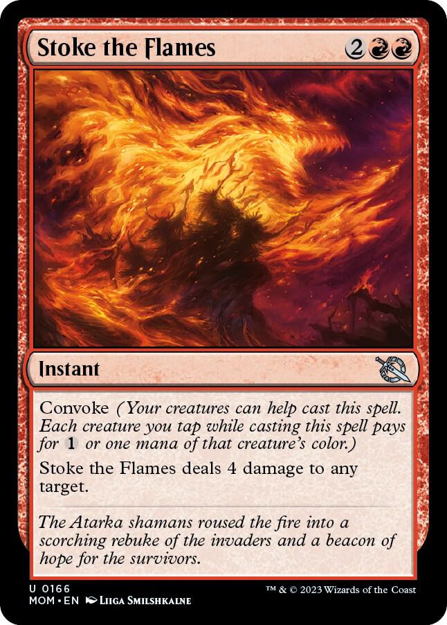 Stoke the Flames - March of the Machine - Magic: The Gathering