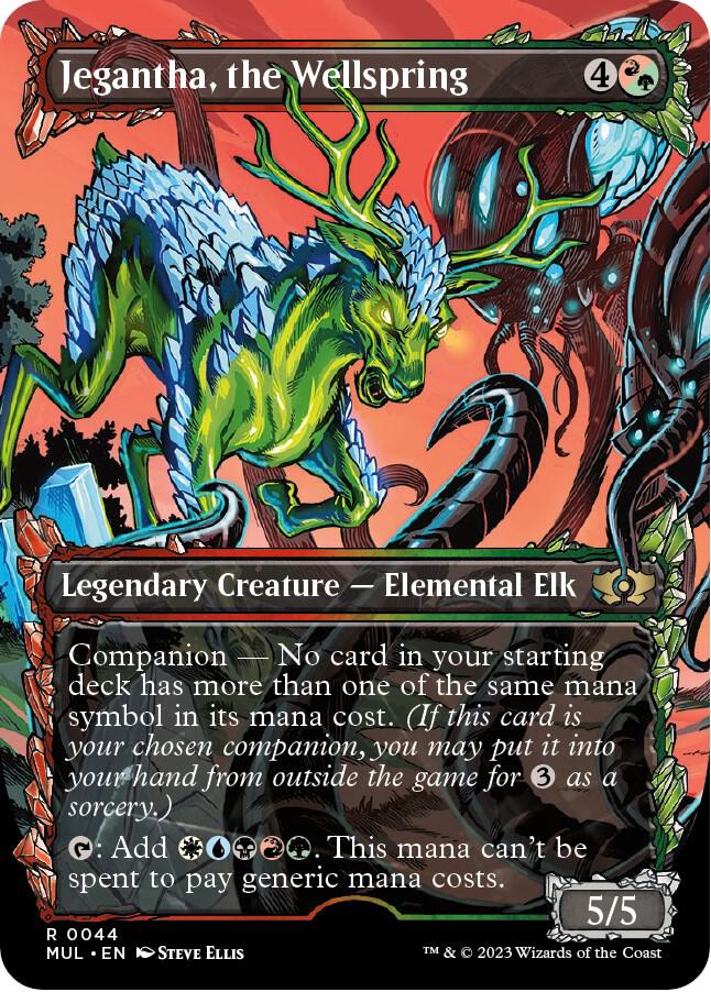 マジック：ザ・ギャザリング Iegantah, the Wellspring 489/500 Jegantha, the Wellspring - March of the Machine: Multiverse