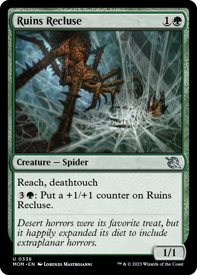 限定特価★RagsMcGREGOR ３rdTRUCKER REATHER Ruins Recluse - March of the Machine - Magic: The Gathering