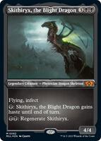Skithiryx, the Blight Dragon (Foil Etched) - March of the Machine