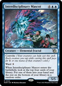 Interdisciplinary Mascot - March of the Machine - Magic: The Gathering card