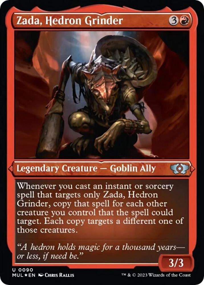 Zada, Hedron Grinder (Foil Etched) - March of the Machine