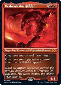 Urabrask the Hidden (Foil Etched) (Foil)