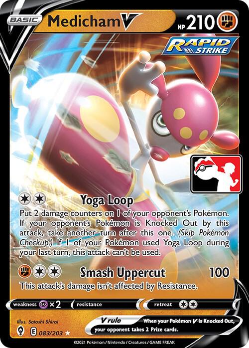 Medicham V 083/203 from Prize Pack Series Cards