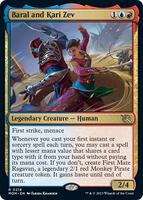 Baral and Kari Zev - March of the Machine - Magic: The Gathering