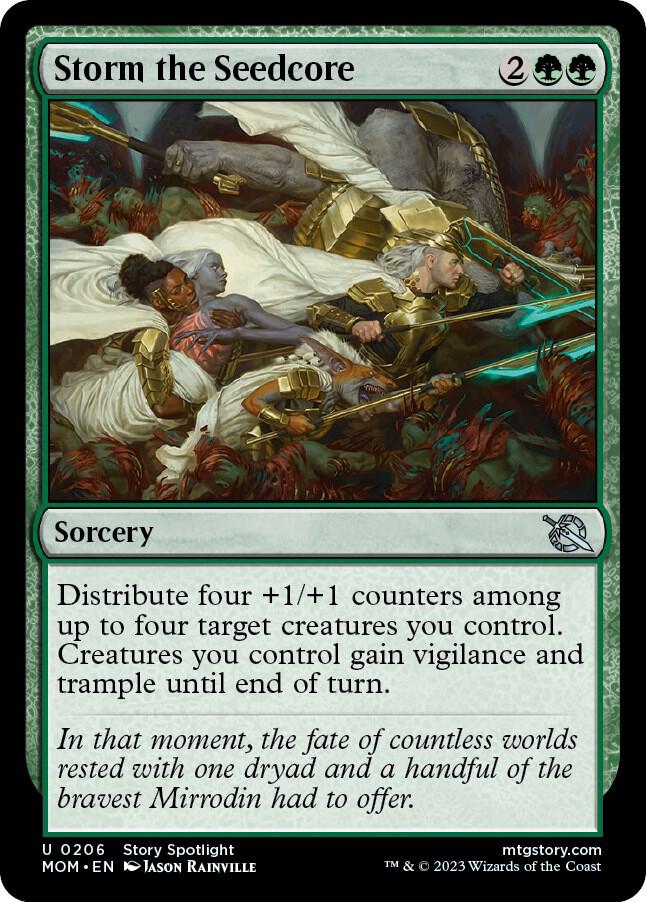 Storm the Seedcore - March of the Machine - Magic: The Gathering