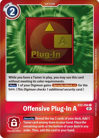 Offensive Plug-In A (Event Pack 4) Digital Hazard card price