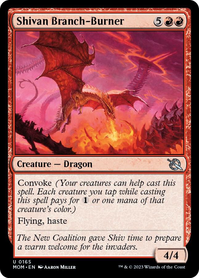 Shivan Branch-Burner - March of the Machine - Magic: The Gathering