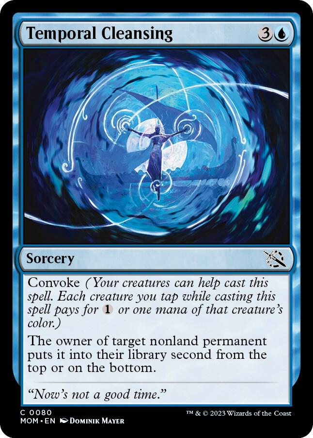 Temporal Cleansing - March of the Machine - Magic: The Gathering