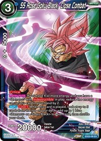 SS Rose Goku Black, Close Combat card art
