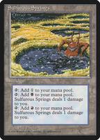 Sulfurous Springs Phil Foglio プレイマット 新品 Sulfurous Springs Phil Foglio プレイマット 新品