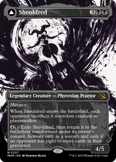 Sheoldred (Showcase) - March of the Machine - Magic: The Gathering
