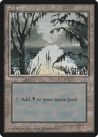 Swamp (353) - Ice Age - Magic: The Gathering card