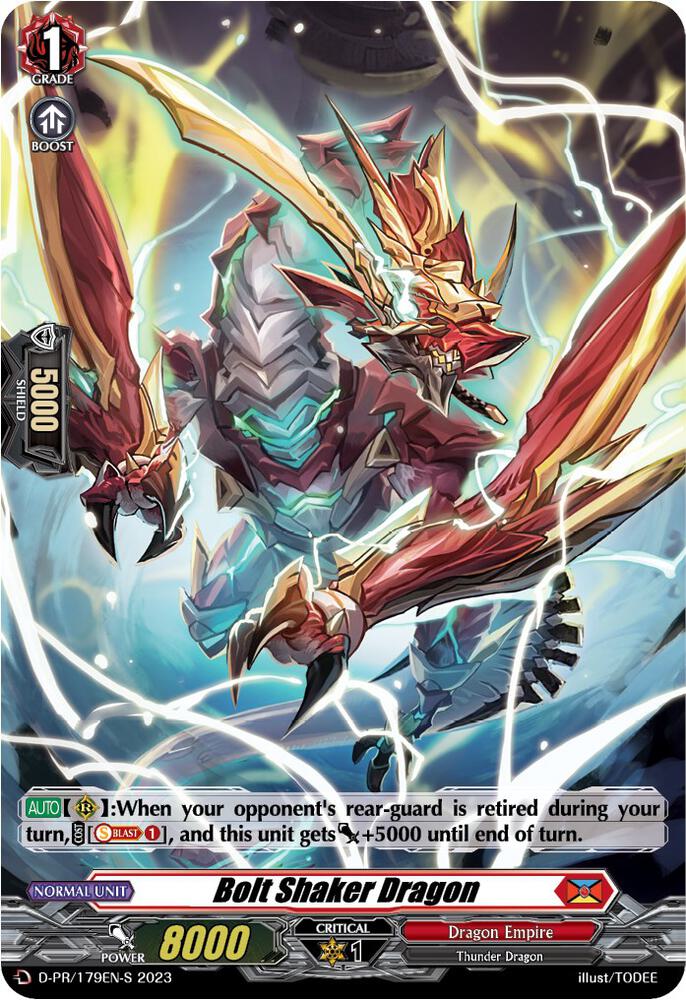 Bolt Shaker Dragon (179) (Foil)