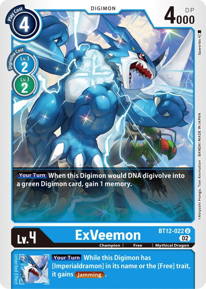 ExVeemon - Across Time - Digimon Card Game - TCGplayer.com