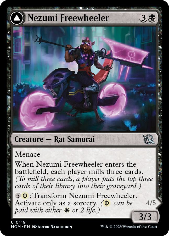 Nezumi Freewheeler - March of the Machine - Magic: The Gathering
