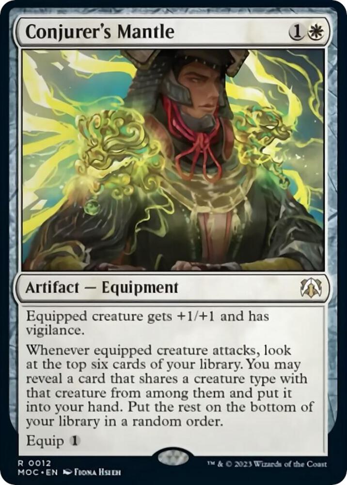 Conjurer's Mantle - Commander: March of the Machine - Magic: The
