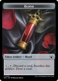 Blood // Shapeshifter Double-sided Token