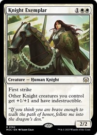 Knight Exemplar (Commander: March of the Machine)