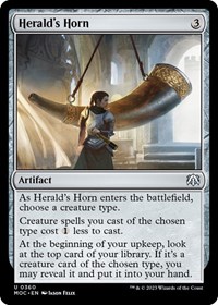 Herald's Horn (Commander: March of the Machine)