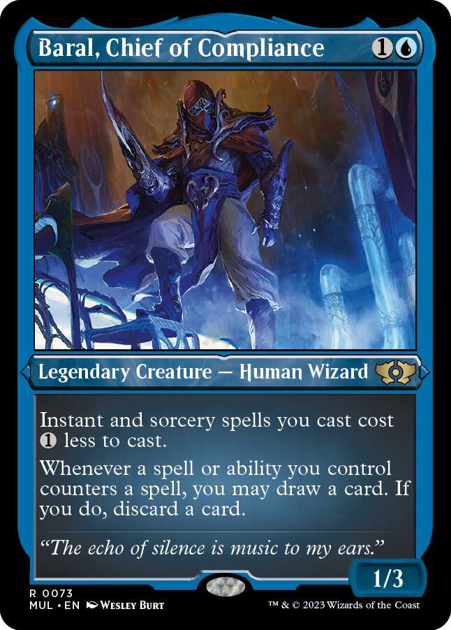Baral, Chief of Compliance (Foil Etched) - March of the Machine