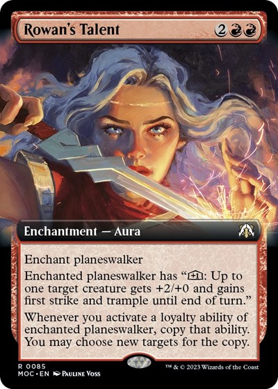 Rowans Talent Extended Art