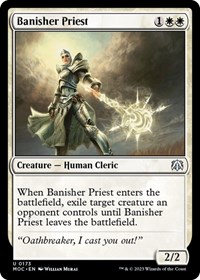 Banisher Priest (Commander: March of the Machine)