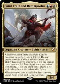 Saint Traft and Rem Karolus (Foil) (SP)