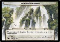 Ten Wizards Mountain - Planechase: March of the Machine - Magic: The Gathering card