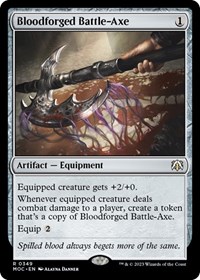 Bloodforged Battle-Axe (Commander: March of the Machine)