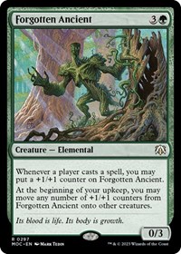 Forgotten Ancient (Commander: March of the Machine)