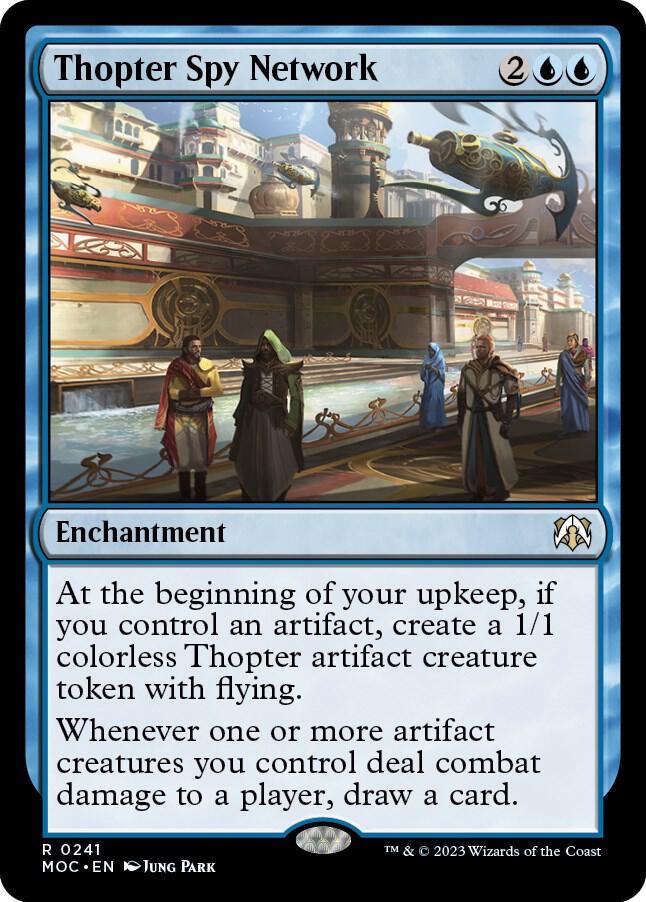 Thopter Spy Network - Commander: March of the Machine - Magic: The